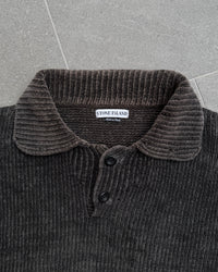 Stone Island 1990’s Chenille Knitted Sweater [XXL]