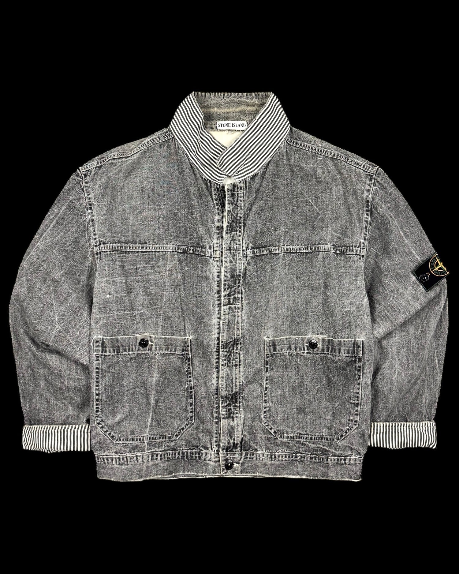 Pigment Dyed Denim Carpenter Jacket