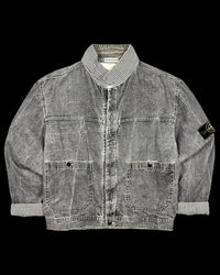 Pigment Dyed Denim Carpenter Jacket
