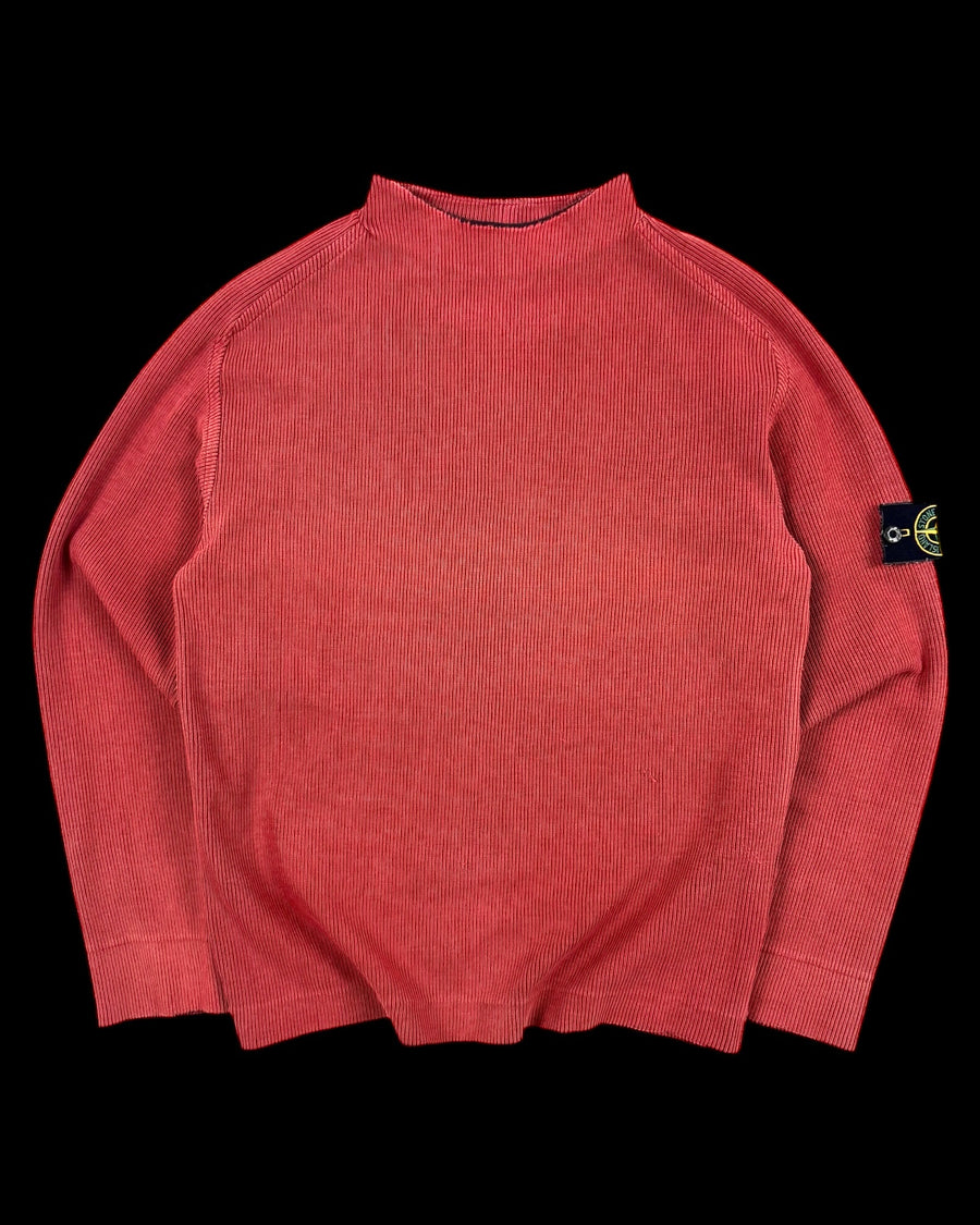 Stone Island 2000’s Ribbed Sweatshirt [S]