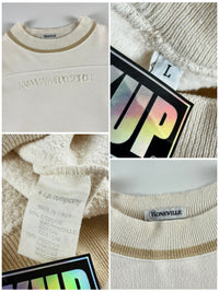 Boneville 1980’s Navy Arctic Chenille Logo Sweatshirt [L]