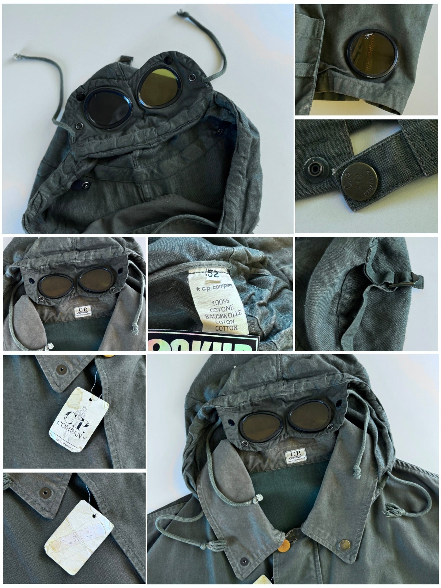 C.P. Company 1988 Millie Miglia Goggle Jacket [52]