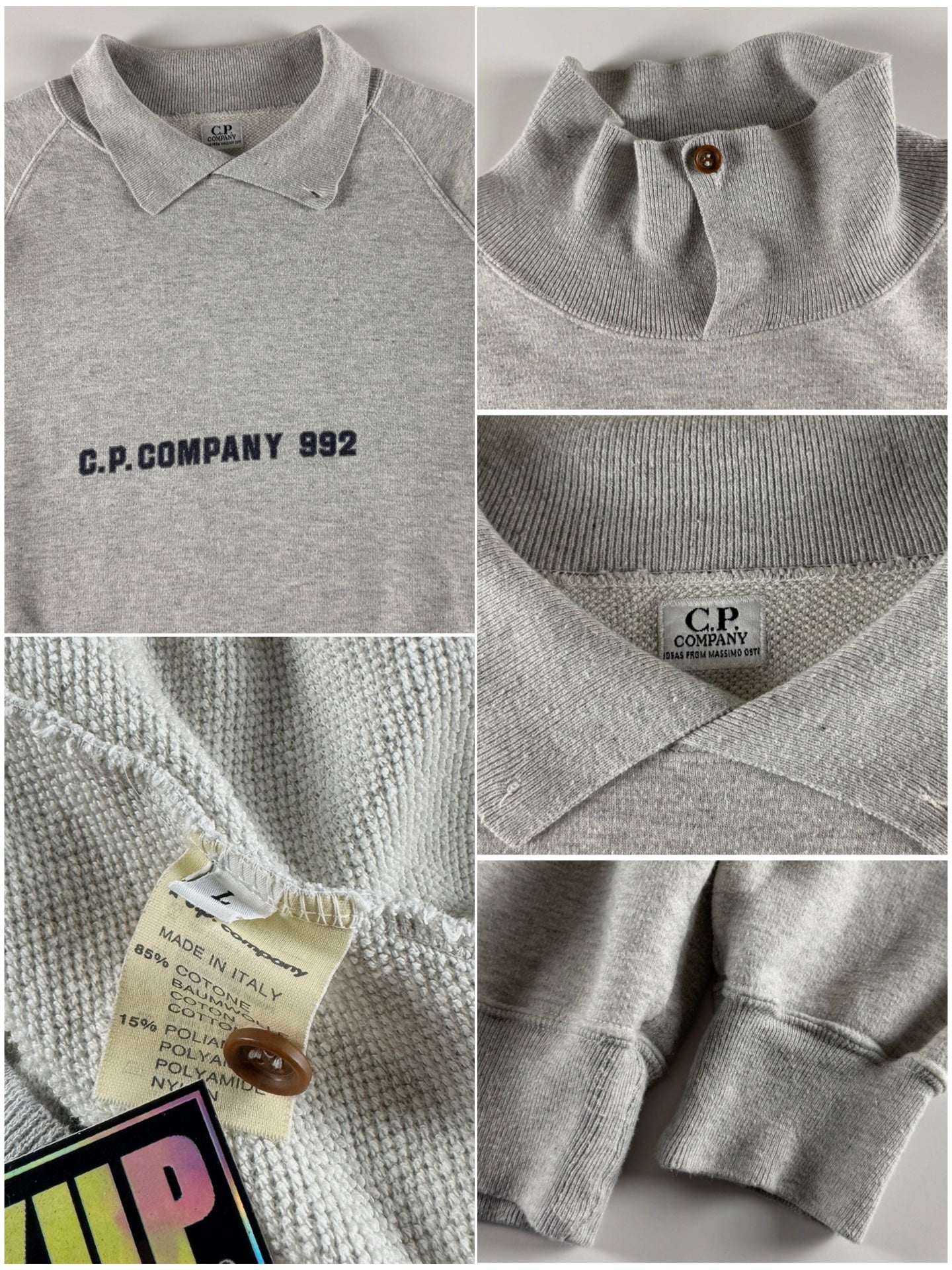 C.P. Company SS 1992 Cotton Sweatshirt [XL]