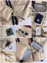 Stone Island AW 2006 Opaque Nylon Tela Goose Down Jacket [L]