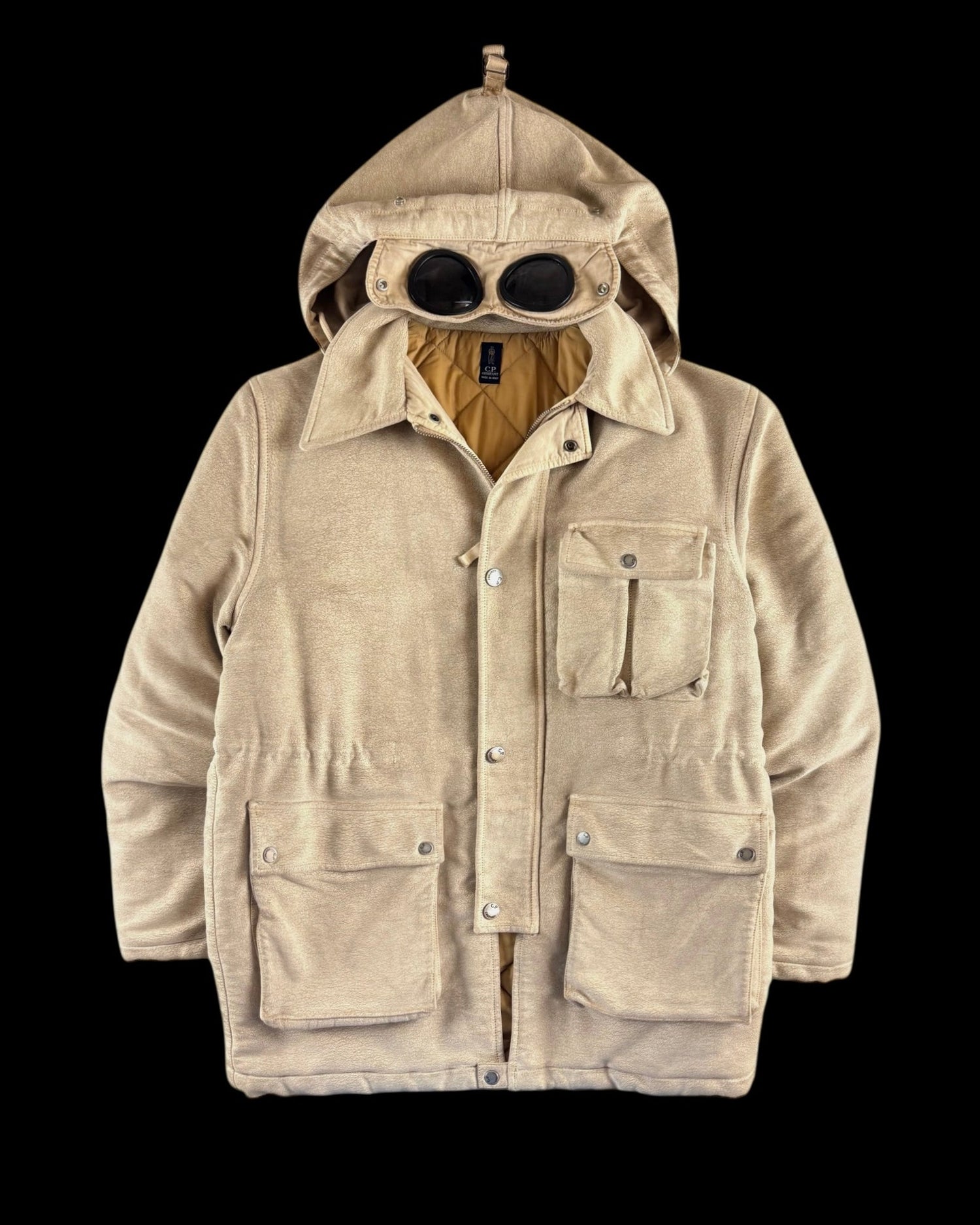 C.P. Company AW 2004 Moleskin Millie Miglia Goggle Jacket [L]