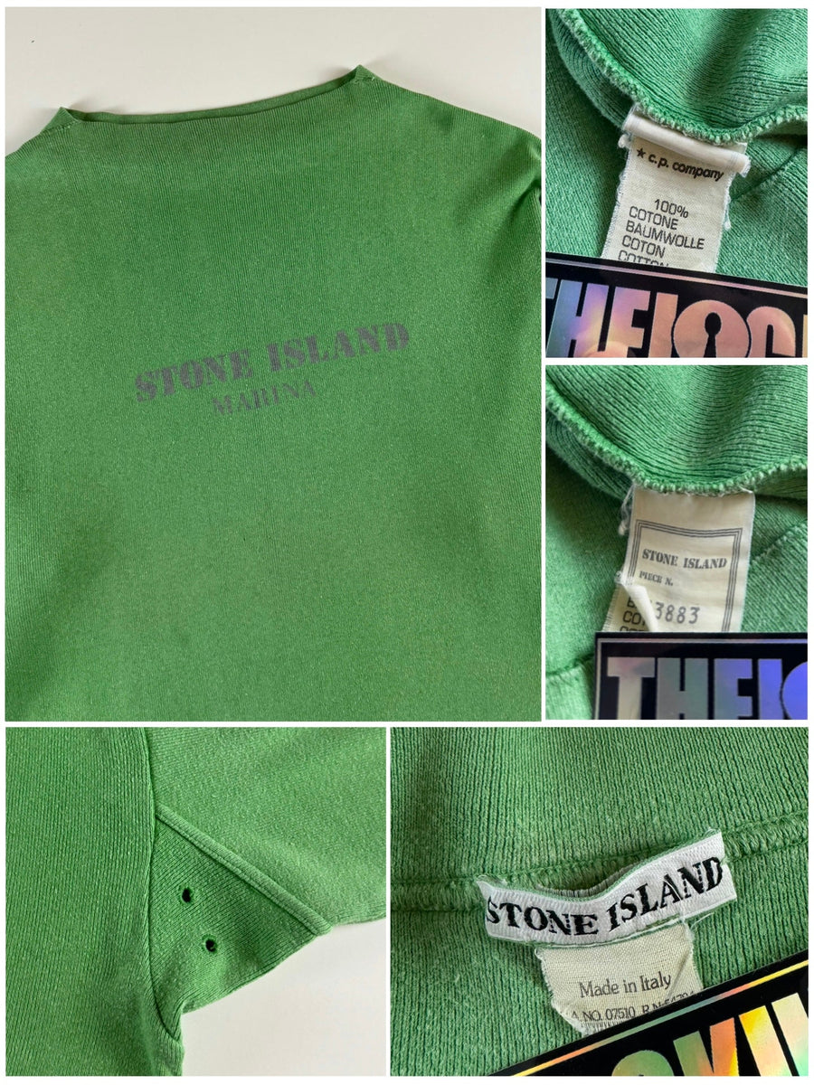 Stone Island SS 1984 Marina Boat Neck Sailing Sweatshirt [XL]