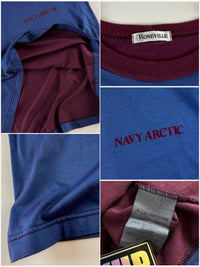 Boneville 1980’s Iridescent Navy Arctic T-Shirt [XL]