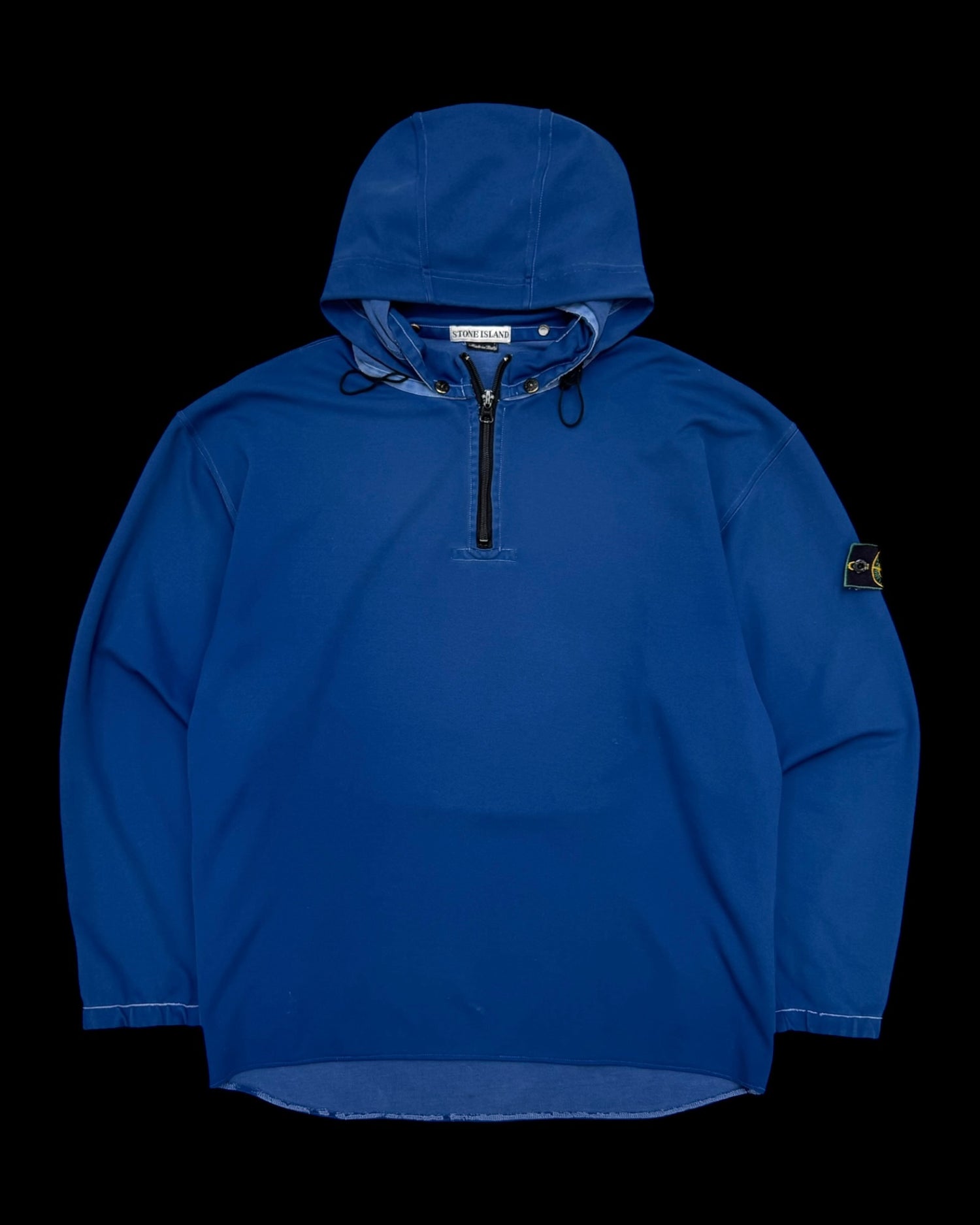 1/4 Zip Packable Hooded Sweatshirt