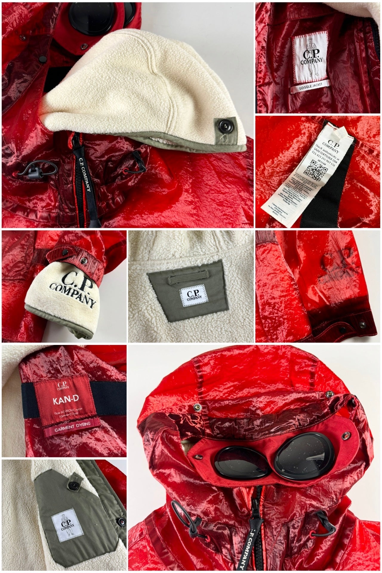 C.P. Company 2020 Kan-D Fleece Lined Goggle Jacket [56]