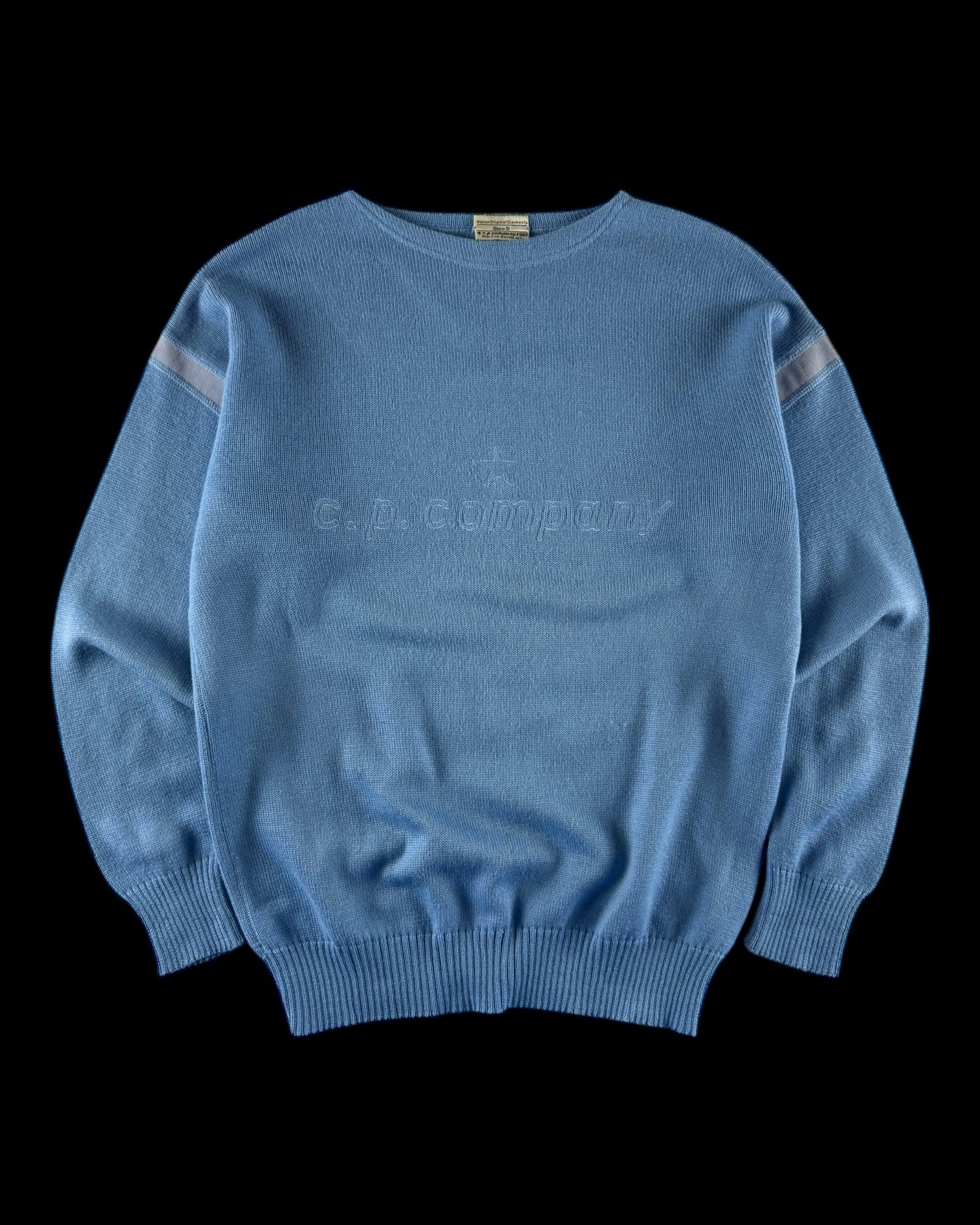 C.P. Company AW 1980 Embroidered Knitted Sweater [M]
