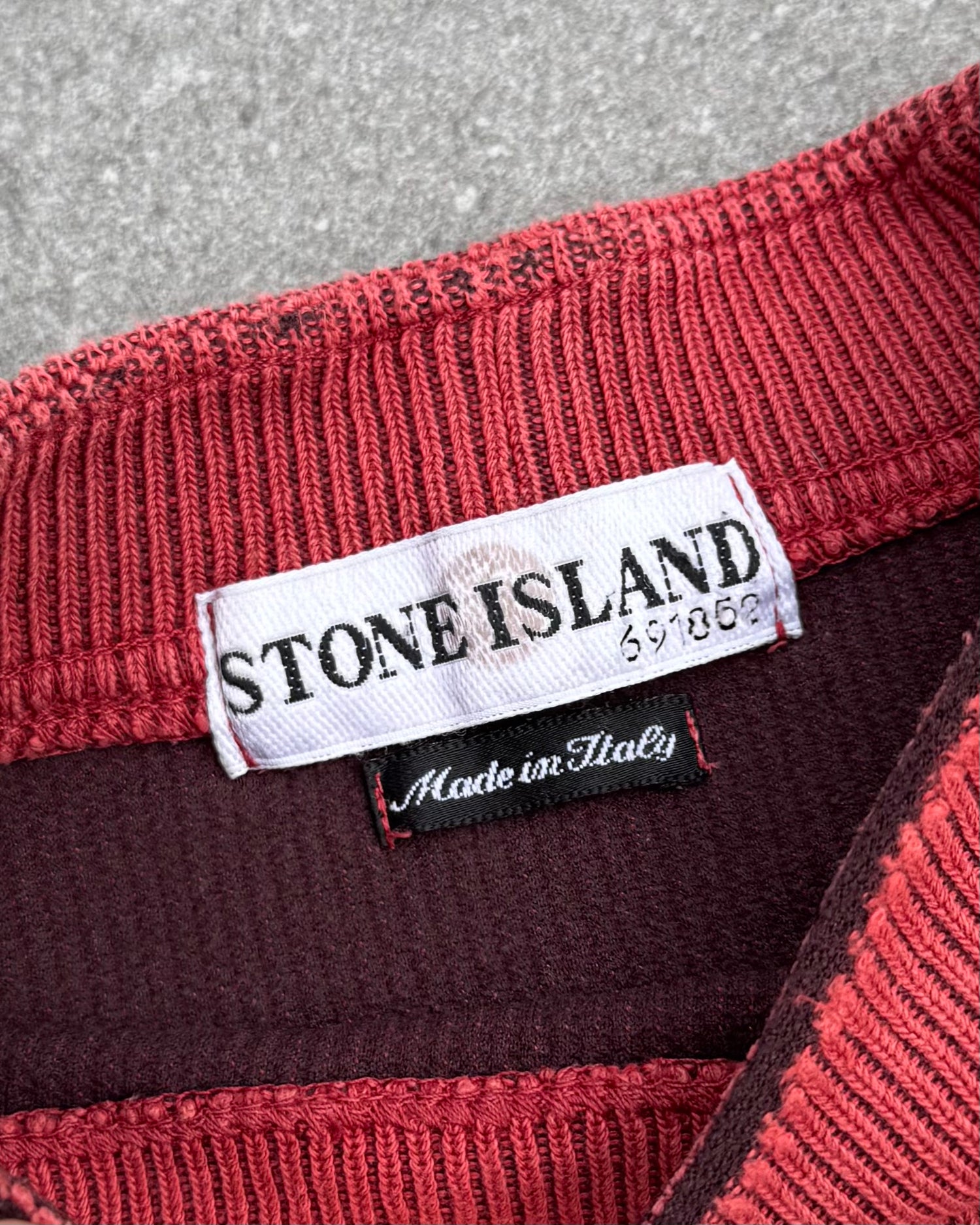 Stone Island 2000’s Ribbed Sweatshirt [S]