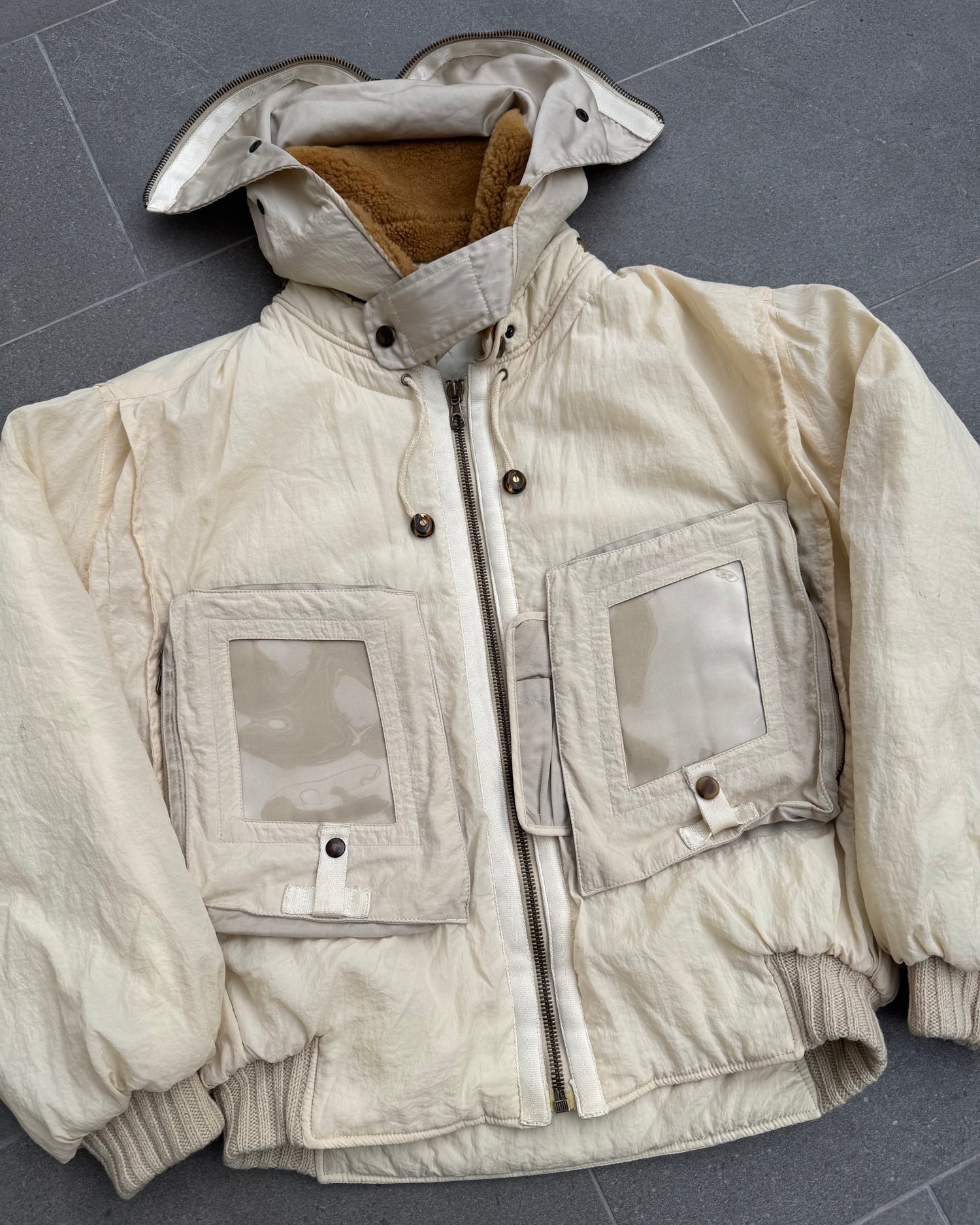 Multipocket Pilots Flight Jacket