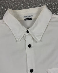 Stone Island SS 1998 Spellout Casual Shirt [XXL]
