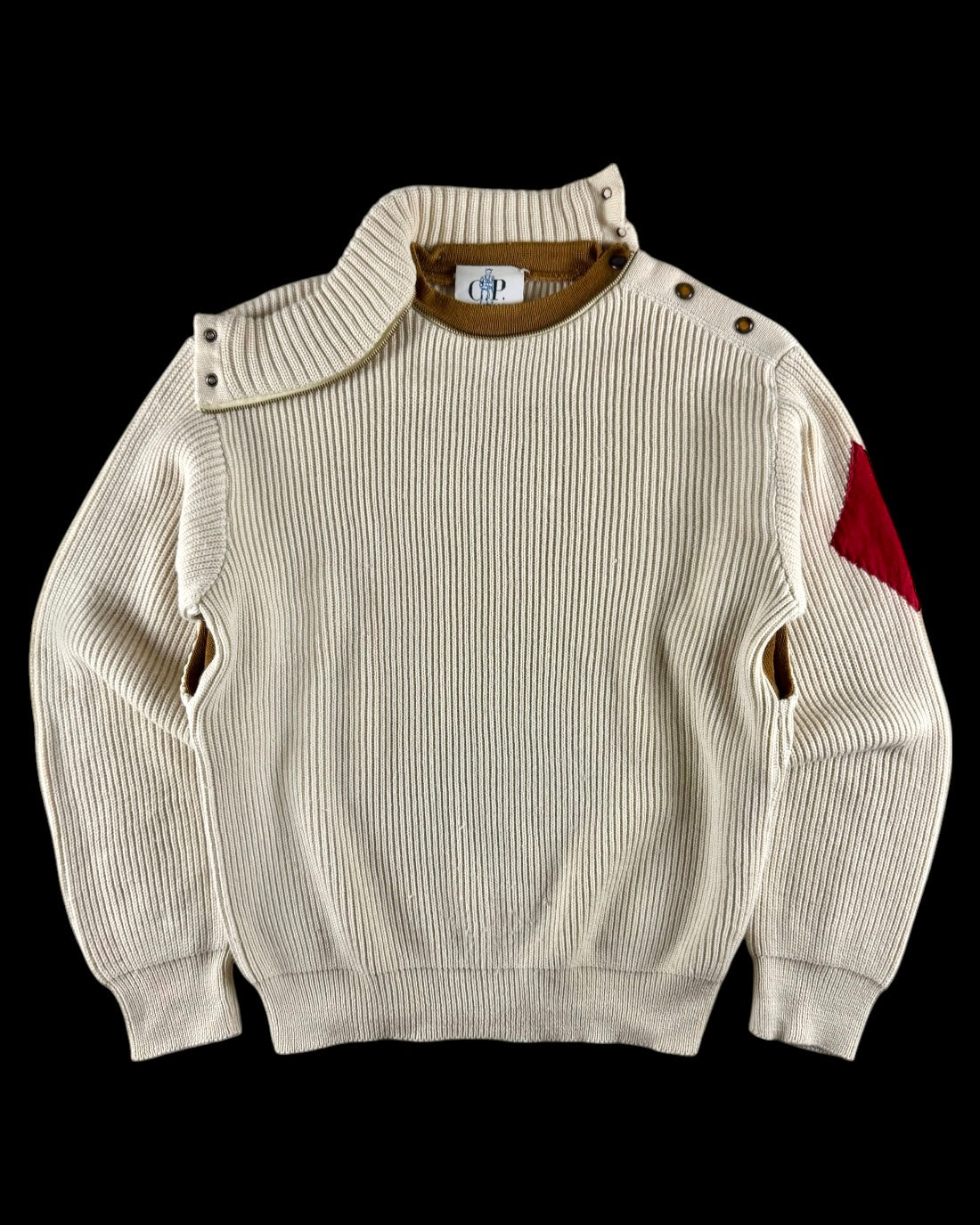 C.P. Company AW 1982 Ribbed Knitted Sweater [L]