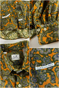 C.P. Company 1980’s Paisley Print Corduroy Shirt [L]