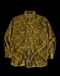 C.P. Company 1980’s Paisley Print Corduroy Shirt [XL]