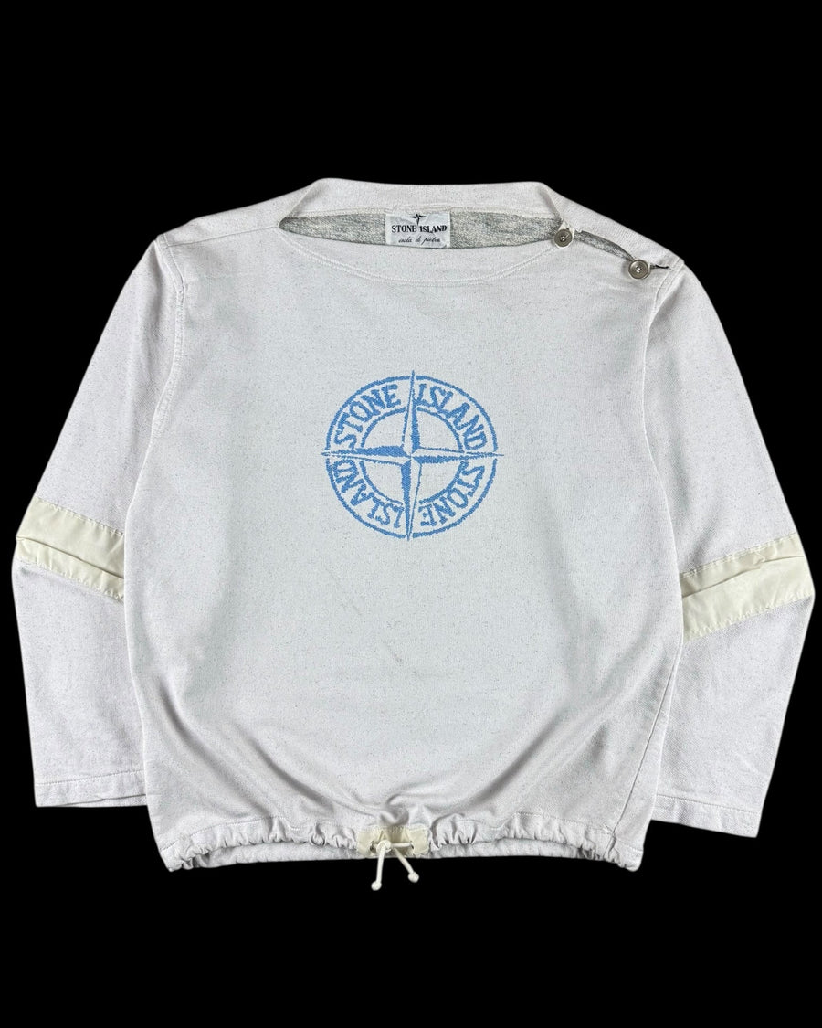 Stone Island 1983 Plated Reflective Sweatshirt [L]