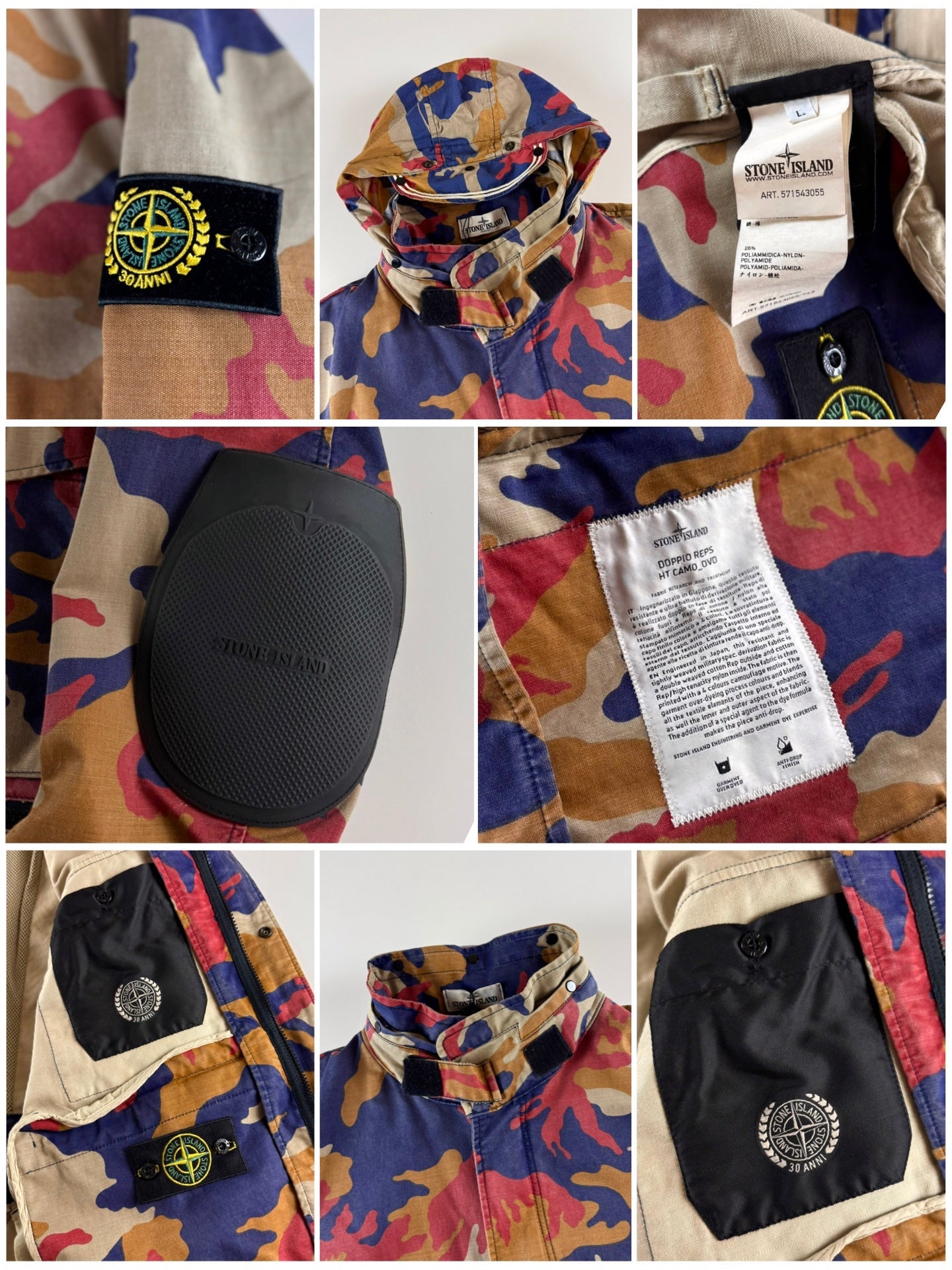 30th Anni Doppio Reps Camo OVD Jacket
