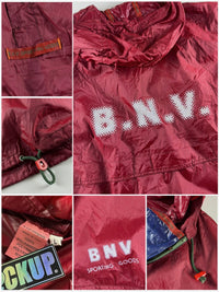 Boneville 1980’s Reflective Logo Pullover Nylon Smock Jacket