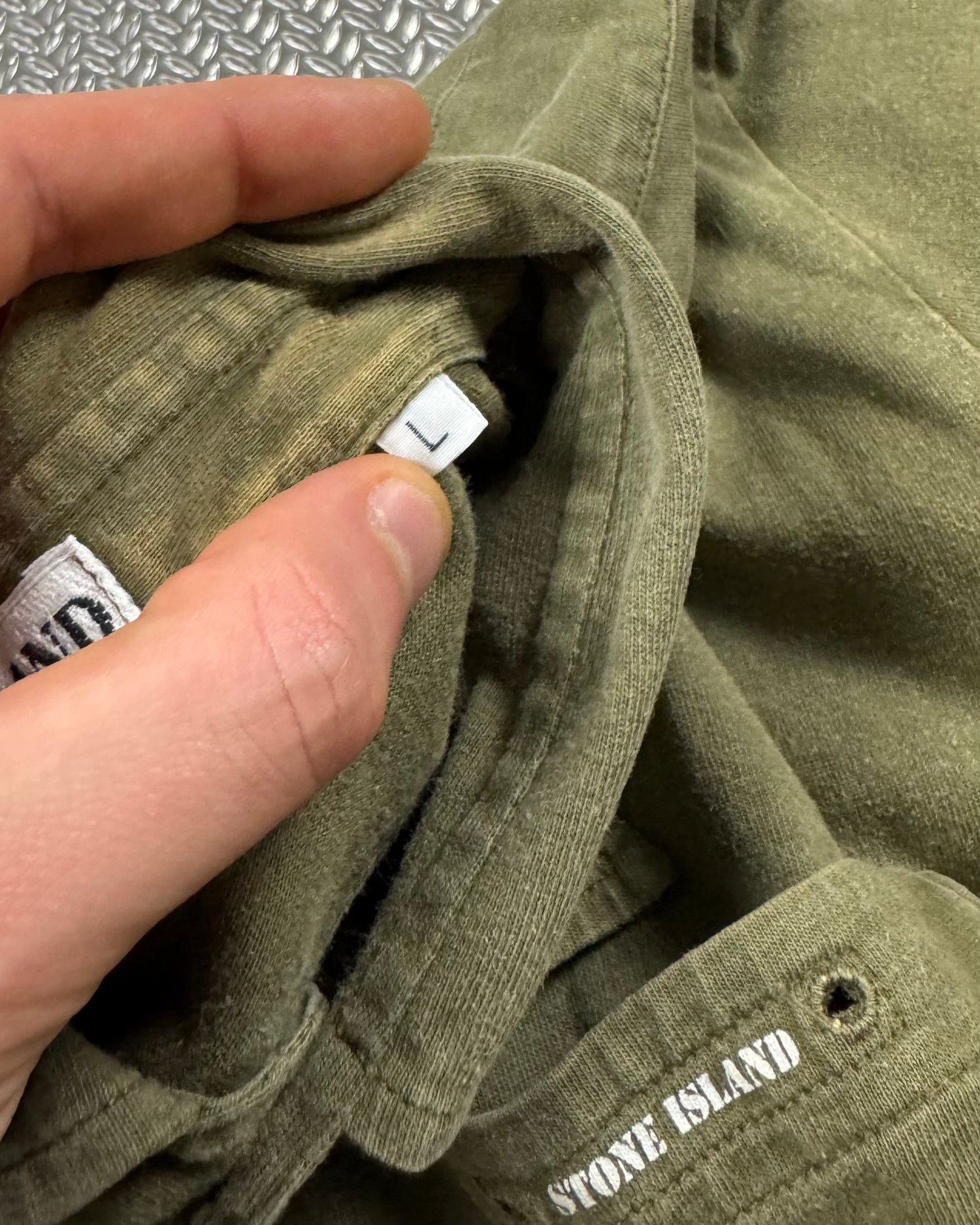 Stone Island SS 1998 Spellout Casual Shirt [L]