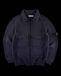 Stone Island AW 1990 Zip Up Knitted Sweater [L]
