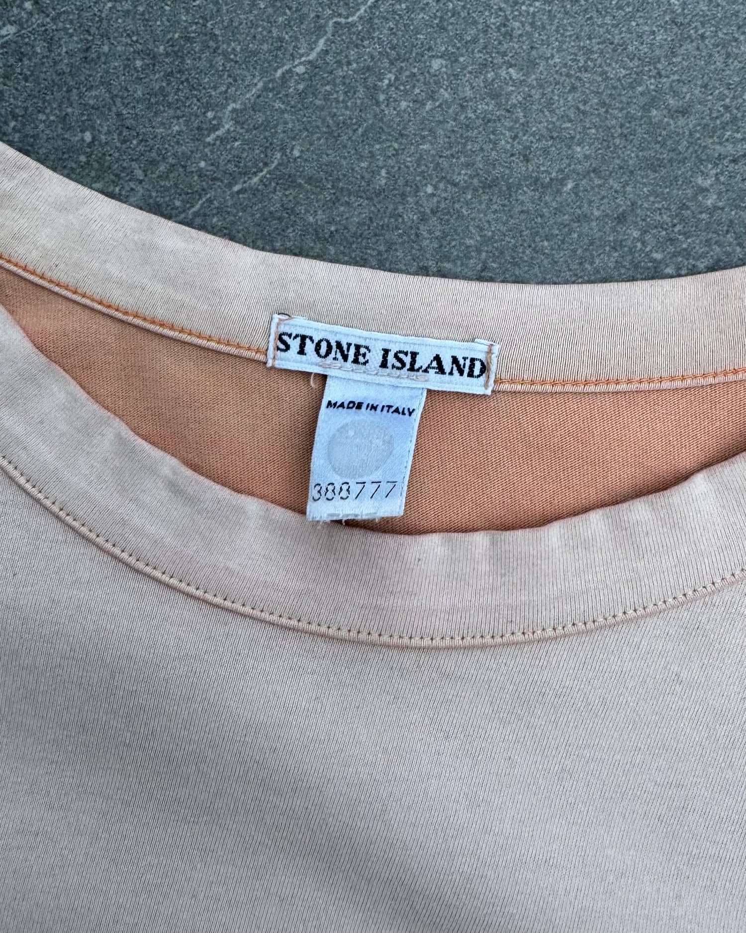 Stone Island 2000’s Spellout Compass T-Shirt [L]