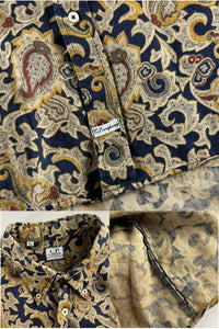 C.P. Company 1980’s Ideas Paisley Print Casual Shirt [XL]