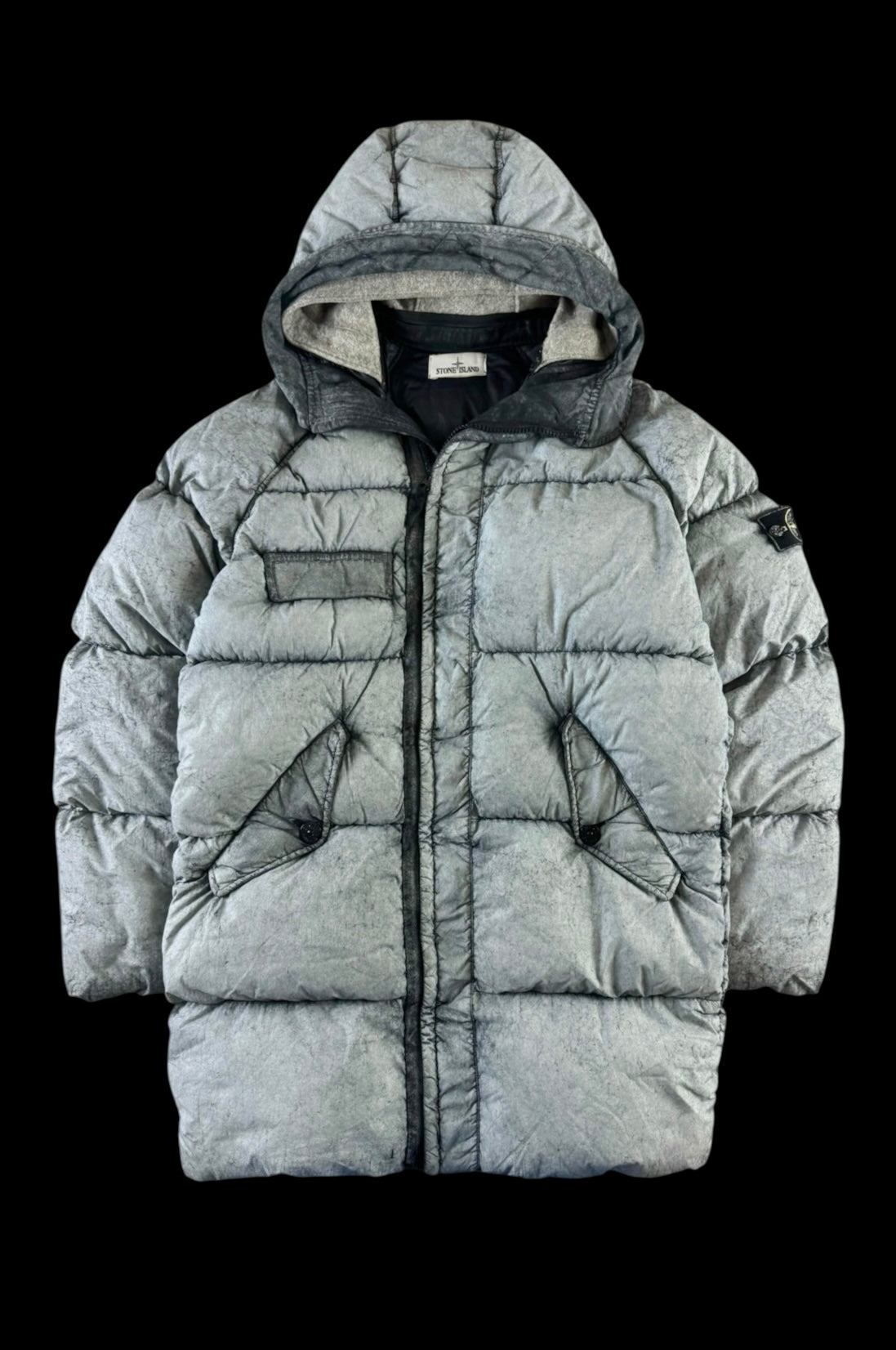 Stone Island 2017 Frost Dust Tela Nylon Down Puffer [L]