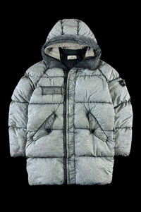 Stone Island 2017 Frost Dust Tela Nylon Down Puffer [L]