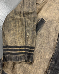 Lino Gommato Reverse Colour Process Jacket