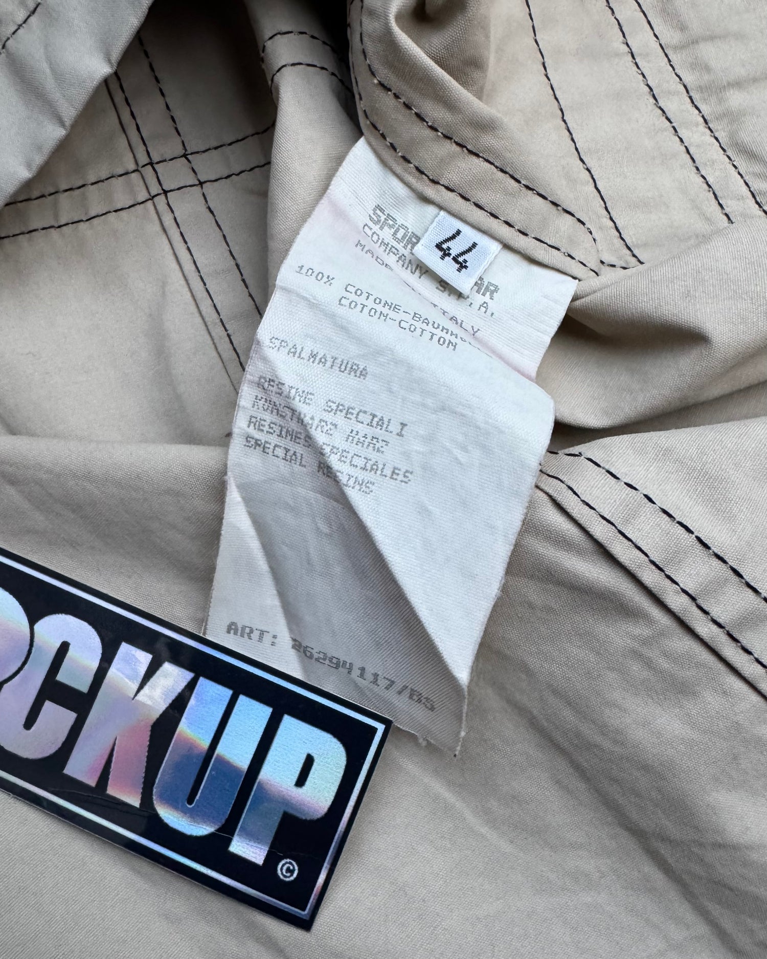 Stone Island 1990’s Special Resin Jacket [44]