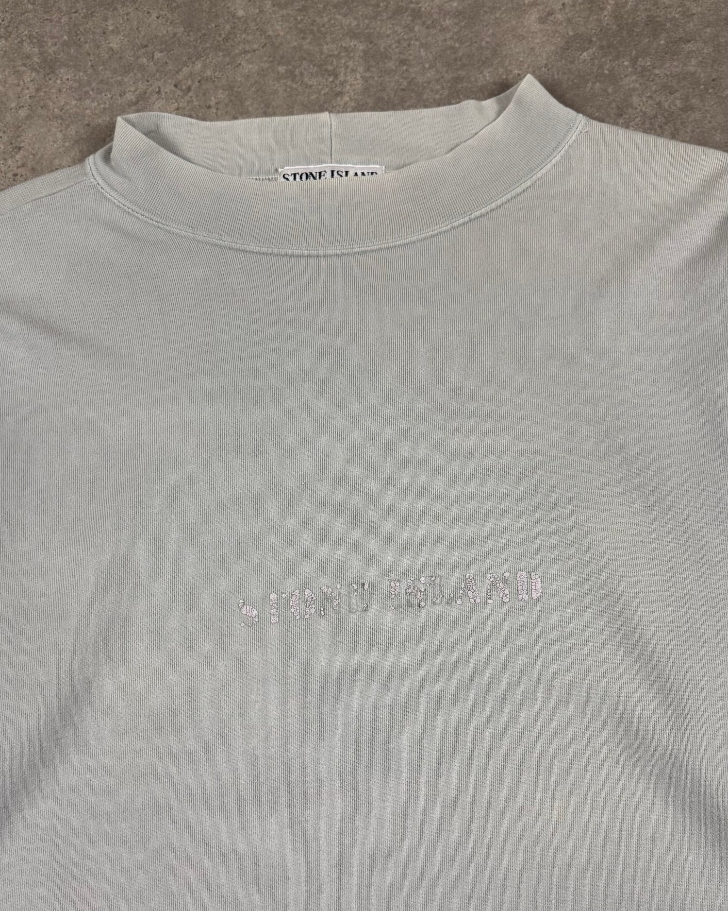 Stone Island 1990’s Reflective Logo Sweatshirt [XL]