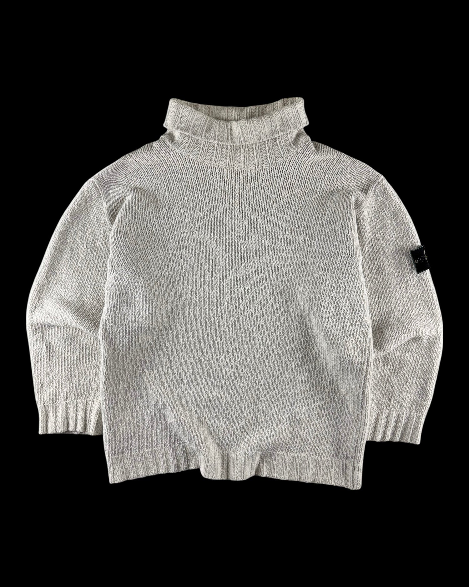 Stone Island AW 1996 Roll Neck Knitted Sweater [XL]