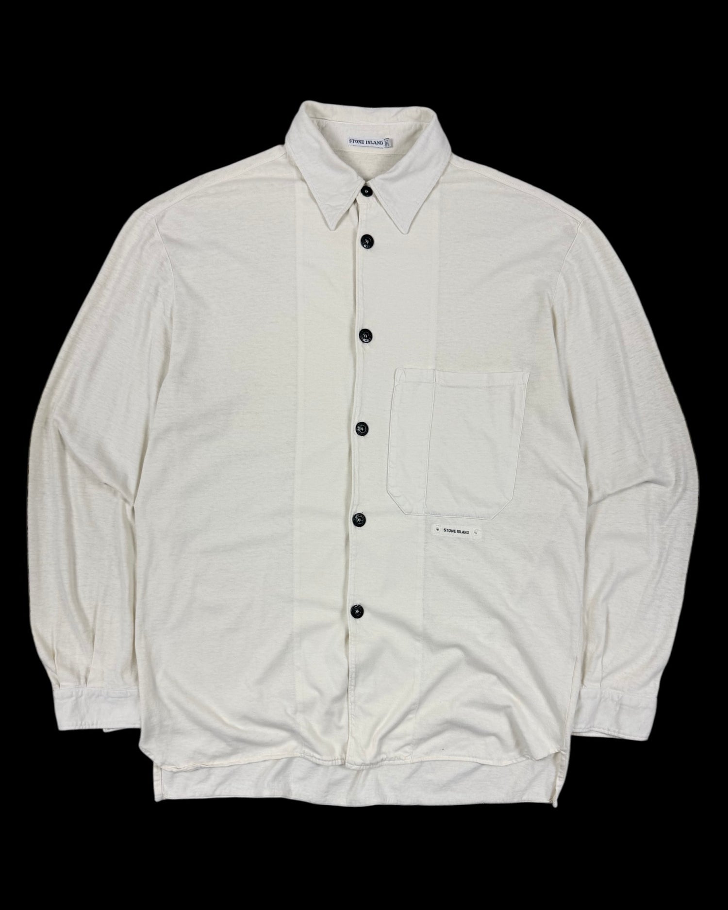 Stone Island SS 1998 Spellout Casual Shirt [M]