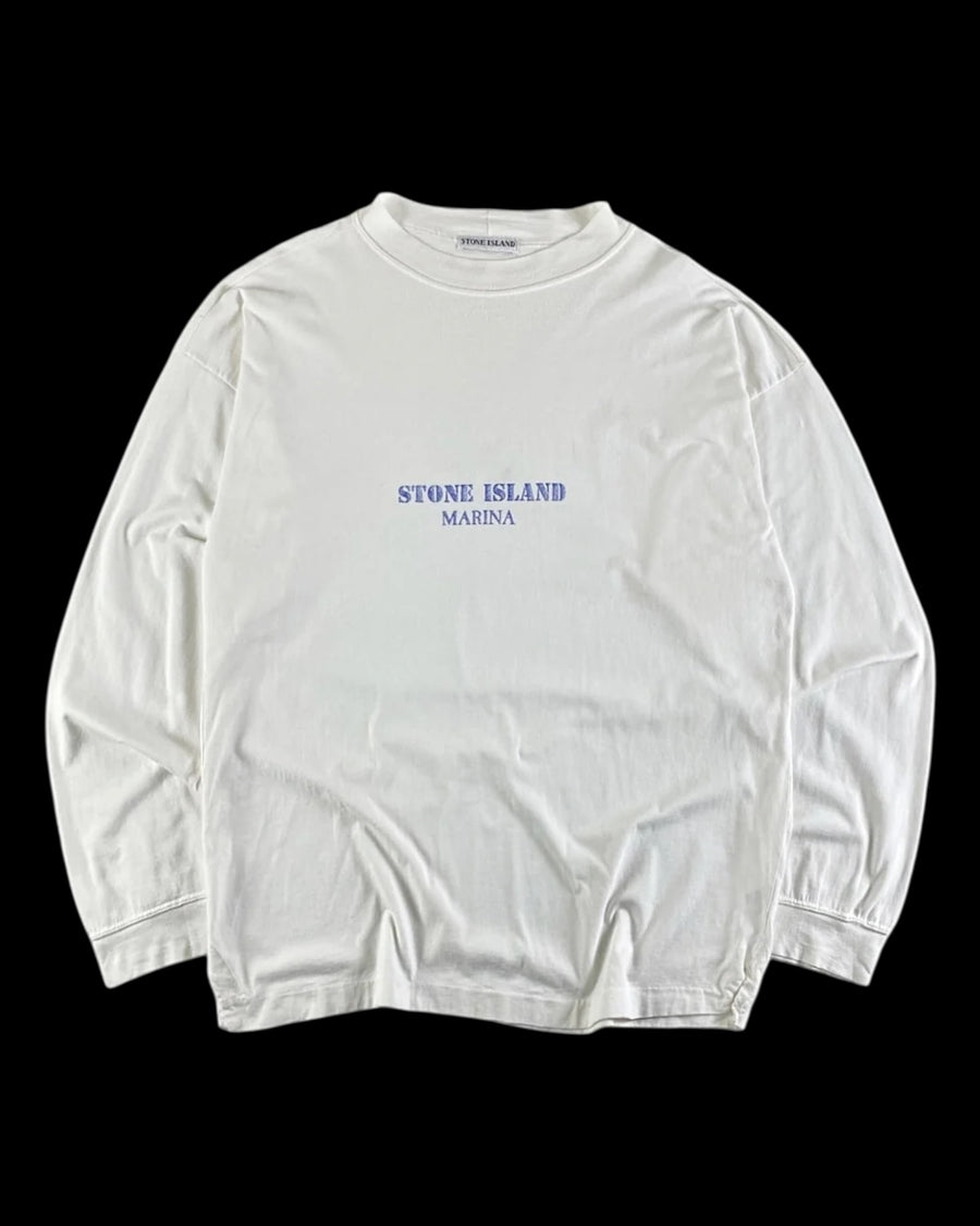 Stone Island 1990's Marina Logo Long Sleeve [XXL]