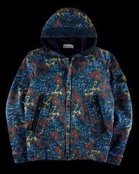 Raso Gommato Camo Print OVD Jacket