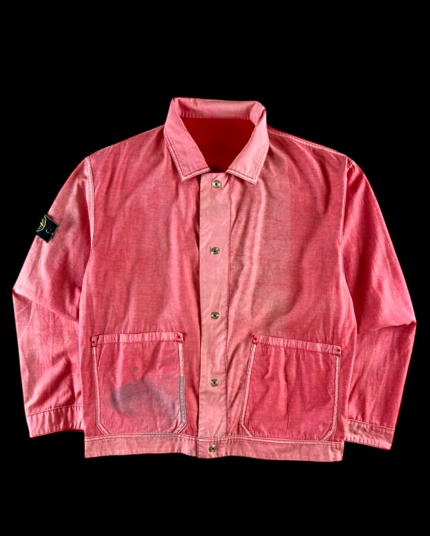 Stone Island 1980’s Reversible Raso Gommato Jacket [L]