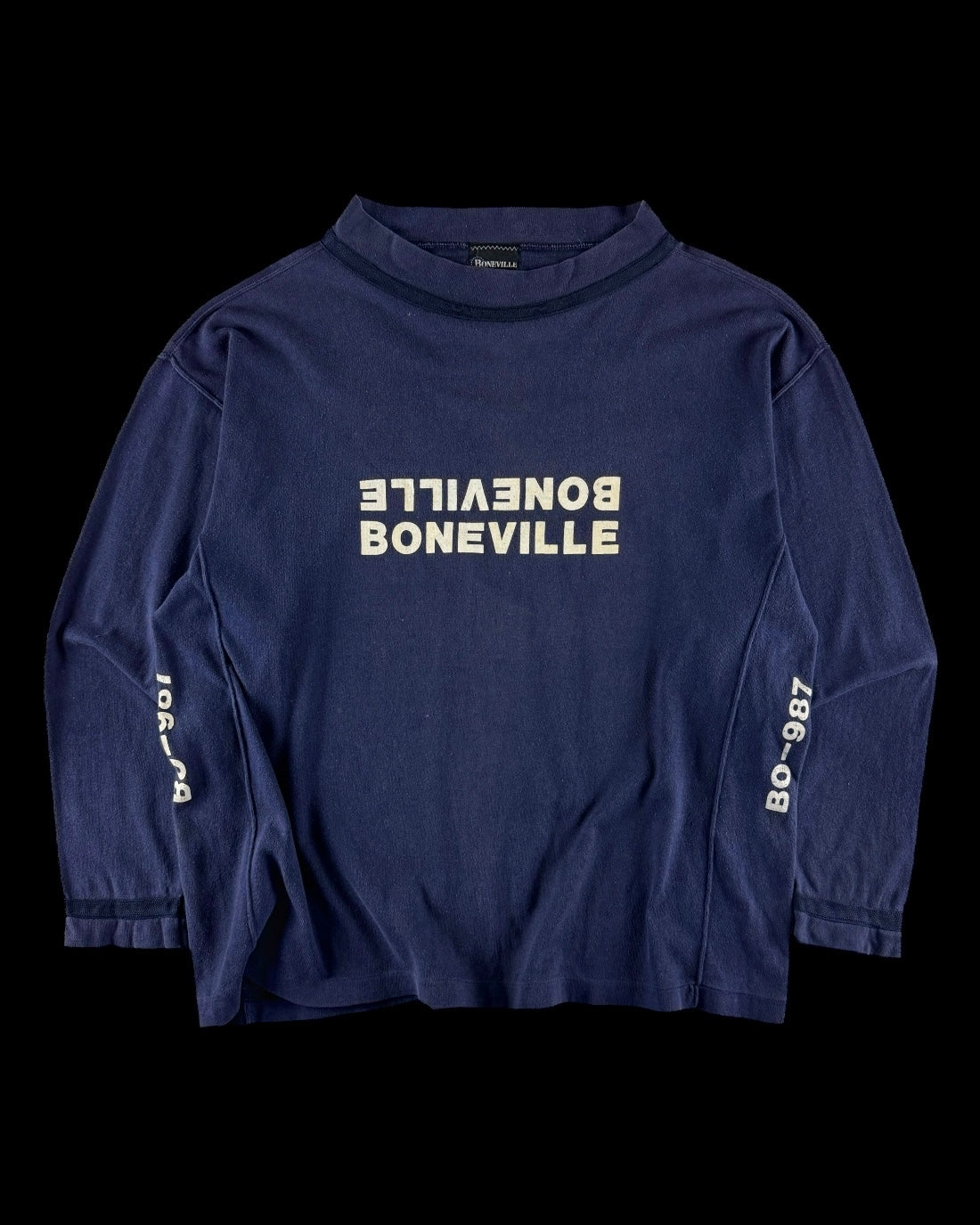 Boneville SS 1987 Reverse Logo Sweatshirt [L]