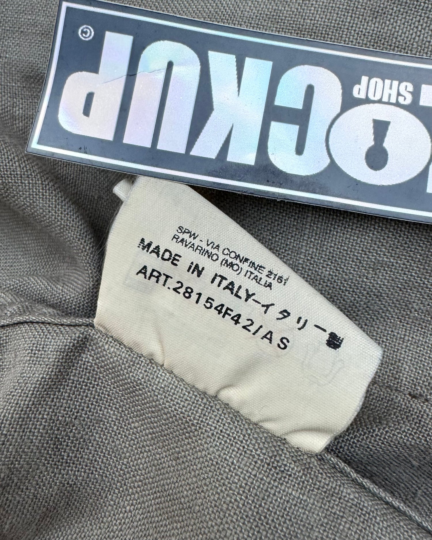 Lino Flax Work Jacket