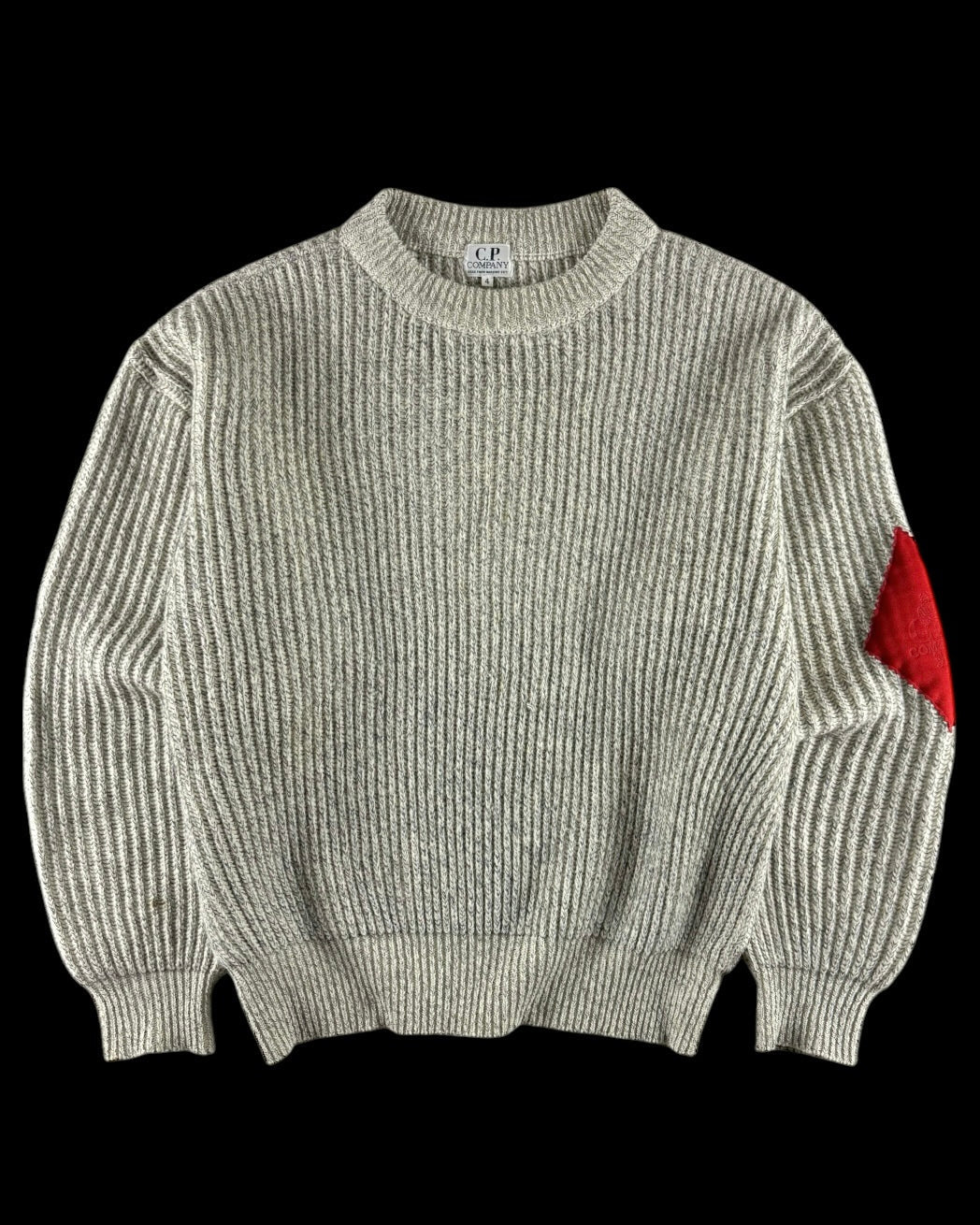 C.P. Company 1980’s Ribbed Knitted Sweater [L]