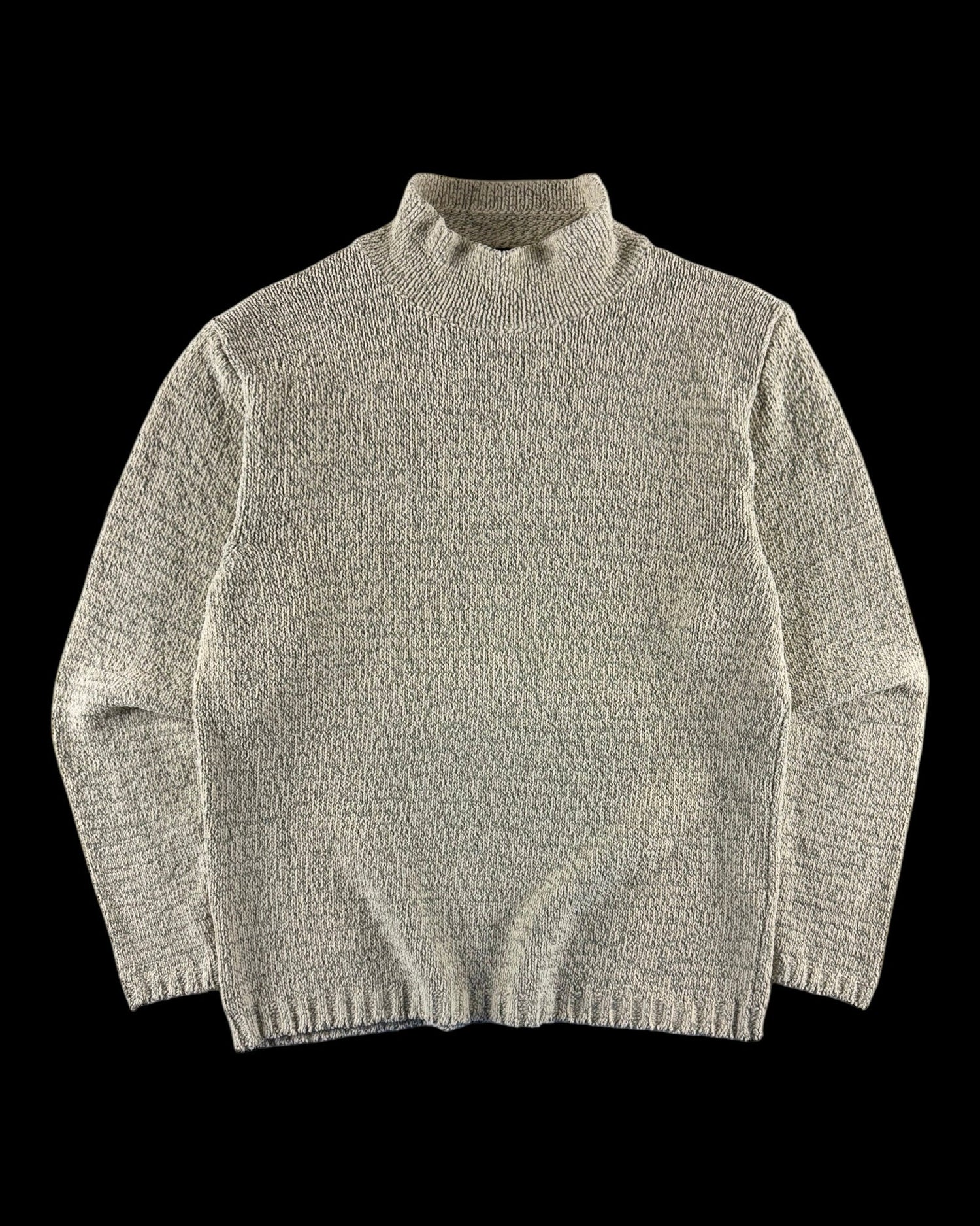 Massimo Osti 2000’s Studio Mock Neck Knitted Sweater [M]