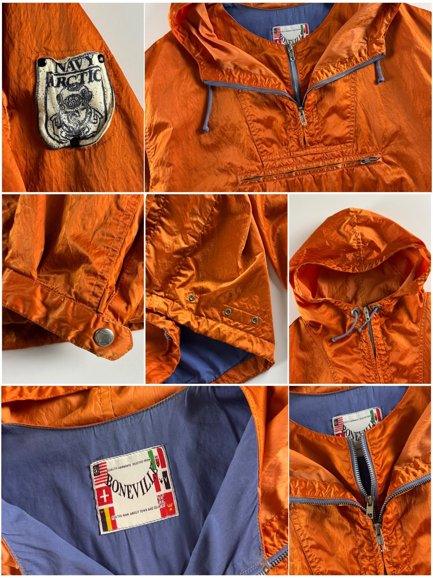 Navy Arctic Smock Jacket