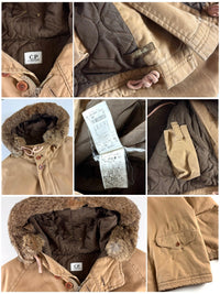 C.P. Company 2000’s Fur Hooded Melville Jacket [L]