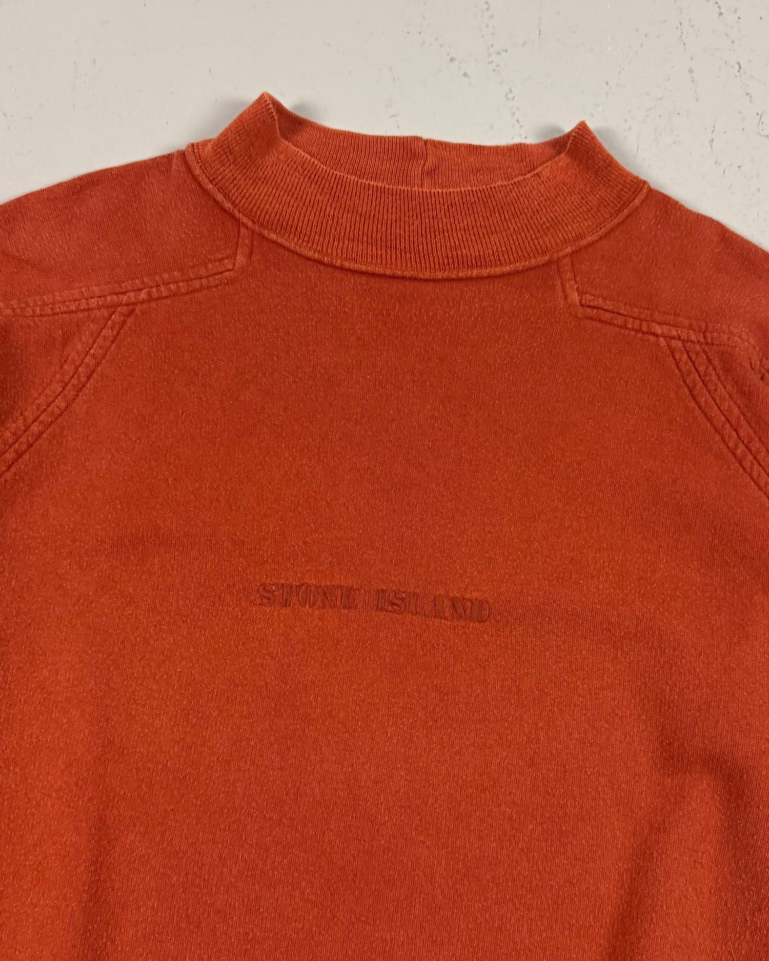 Stone Island 1980’s Embroidered Logo Sweatshirt [L]