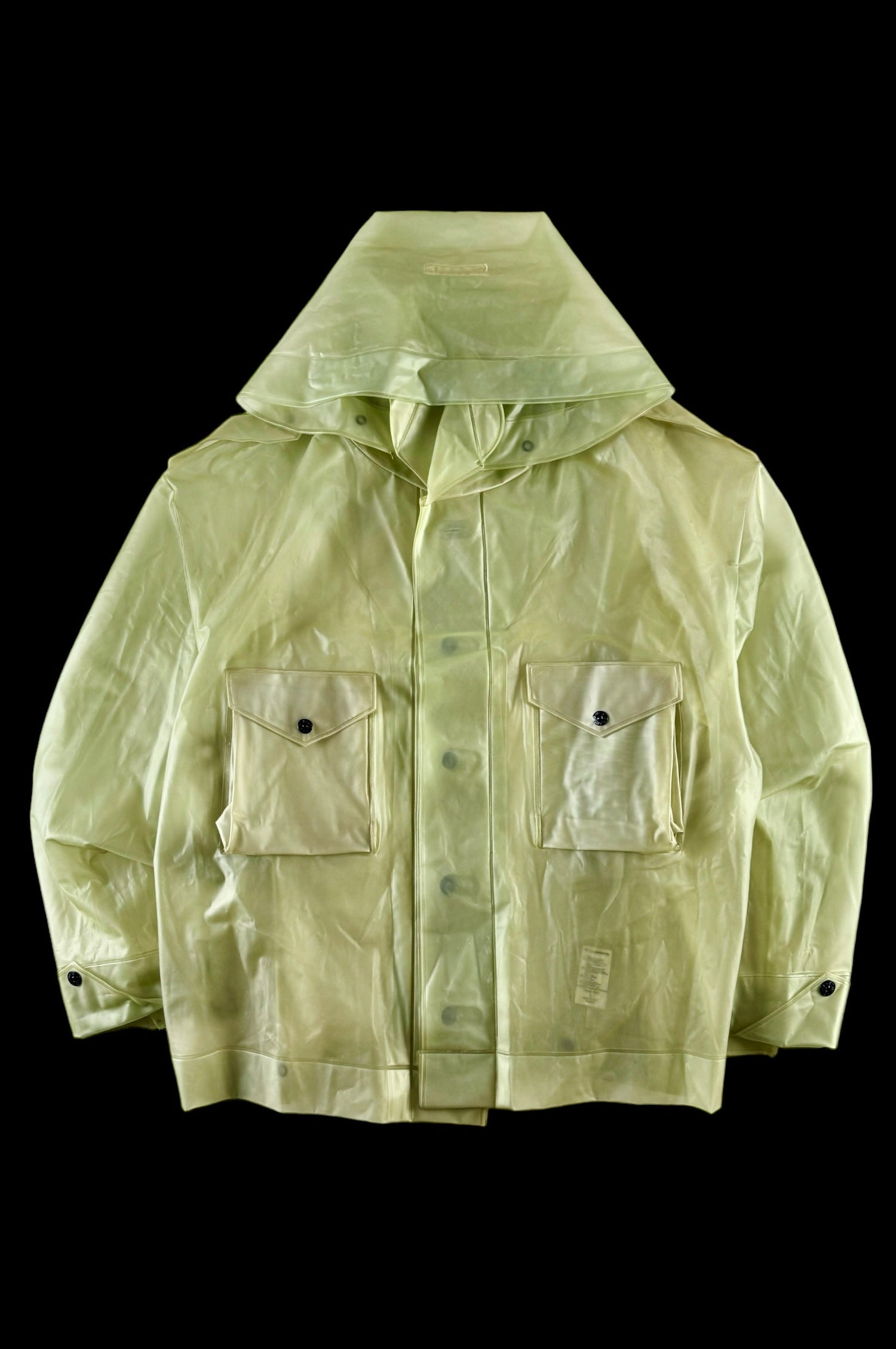 Stone Island 1986 100% PVC Multipocket Jacket [L]