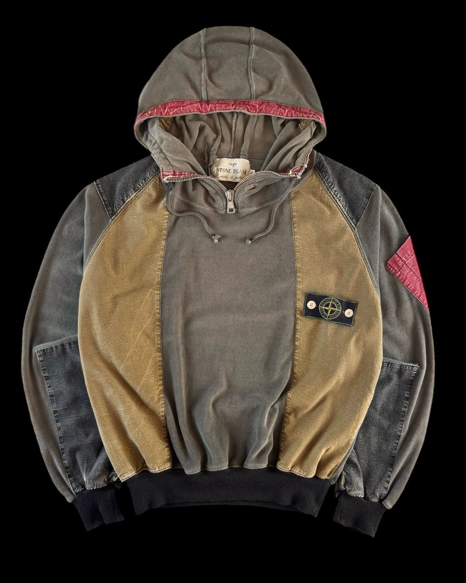 Stone Island 1982 Tela Stella Fleece Hoodie [L]