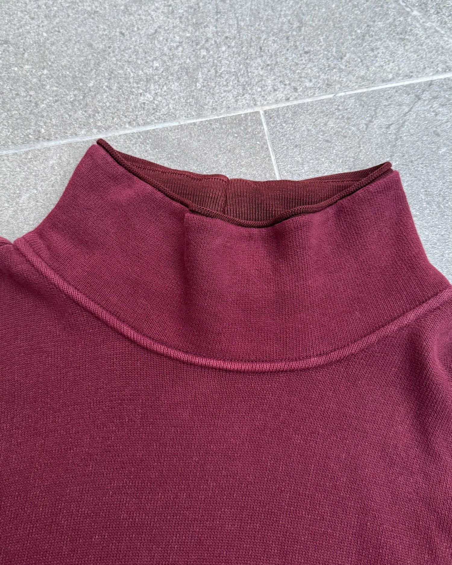 Stone Island 1990’s Mock Neck Sweatshirt [L]
