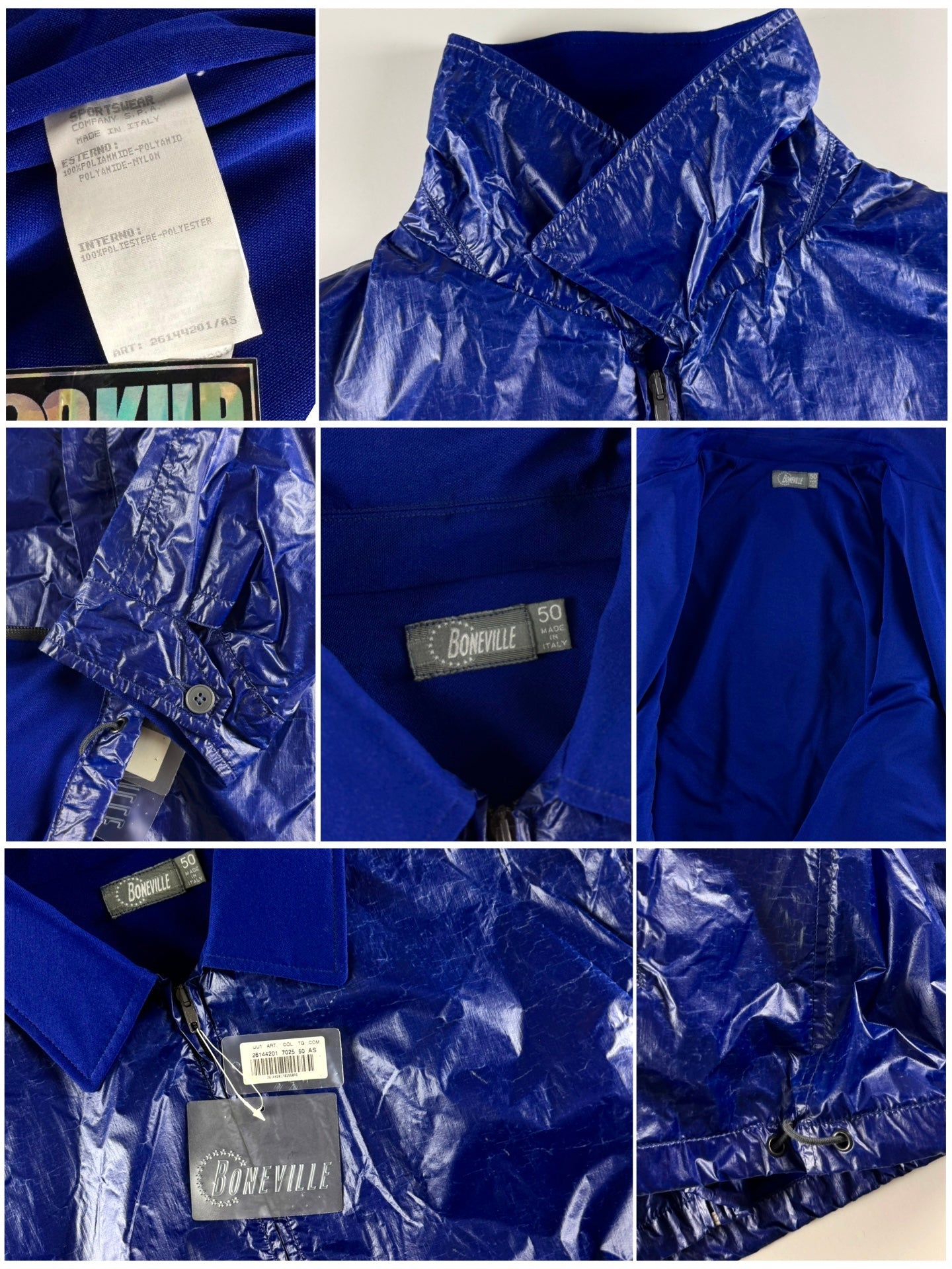 Boneville SS 1997 Cotton Lined Paper Jacket [L]