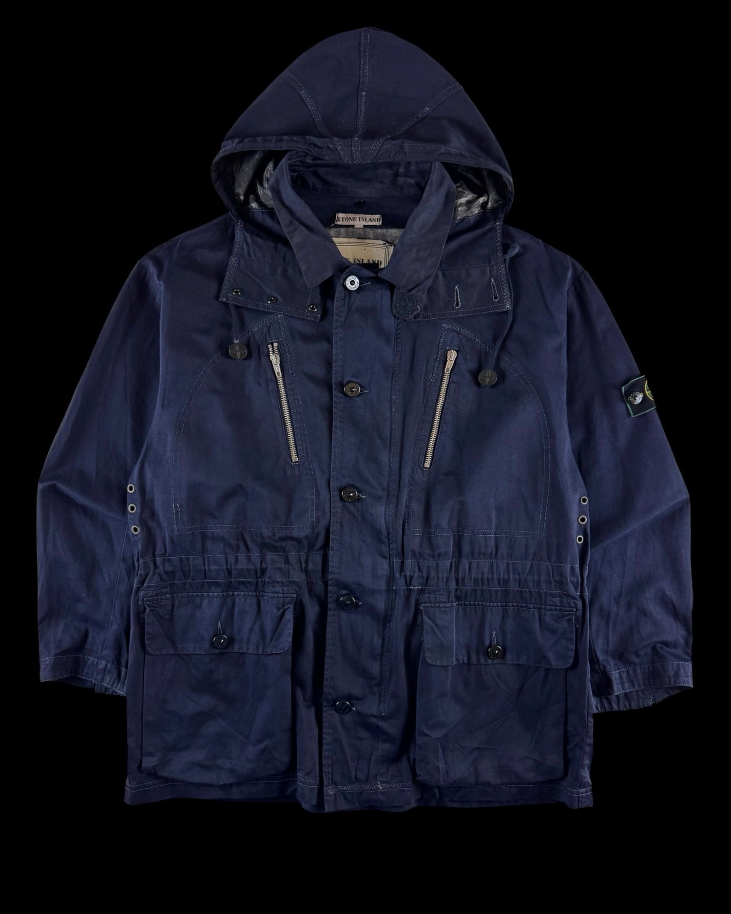 Stone Island AW 1987 Raso Gommato Hunting Jacket [M]
