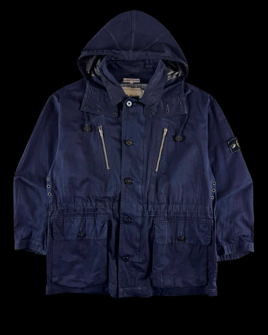 Stone Island AW 1987 Raso Gommato Hunting Jacket [M]